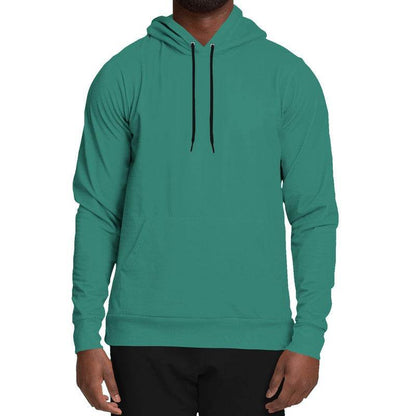 Medium-Dark Medium Blue-Green Hoodie (BG-ME-MD) - Man Front