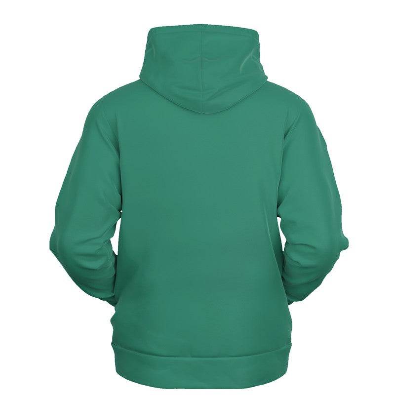 Medium-Dark Medium Blue-Green Hoodie (BGG1-ME-MD) - Ghost Back
