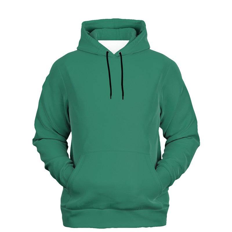 Medium-Dark Medium Blue-Green Hoodie (BGG1-ME-MD) - Ghost Front