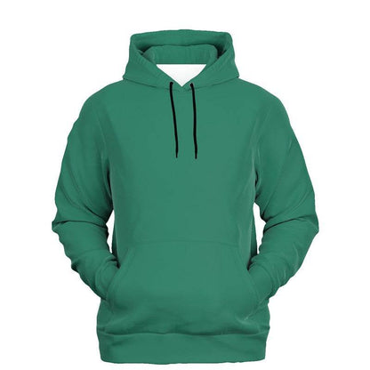Medium-Dark Medium Blue-Green Hoodie (BGG1-ME-MD) - Ghost Front