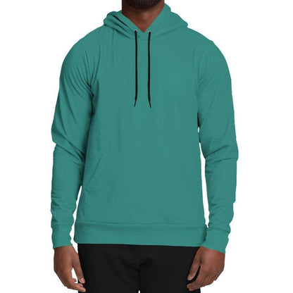 Medium-Dark Medium Blue-Green Hoodie (CBG3-ME-MD) - Man Front