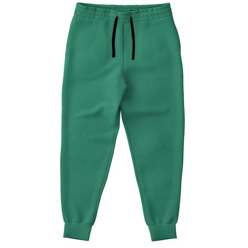 Medium-Dark Medium Blue-Green Joggers (BGG1-ME-MD) - Front