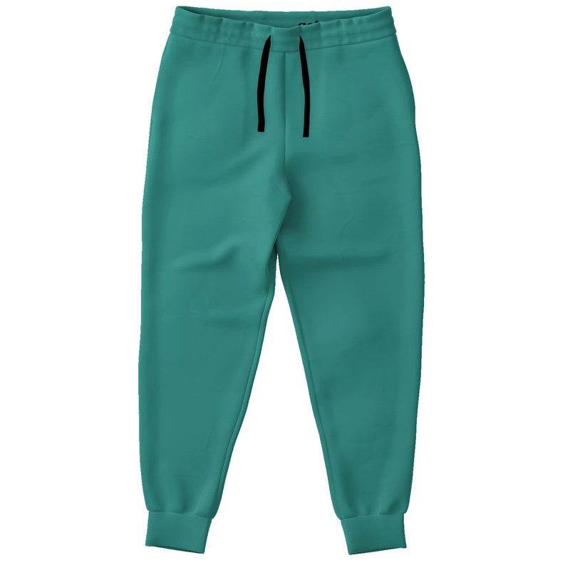 Medium-Dark Medium Blue-Green Joggers (CBG3-ME-MD) - Front