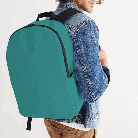Medium-Dark Medium Blue-Green Waterproof Backpack (CBG2-ME-MD) - Man CloseUp