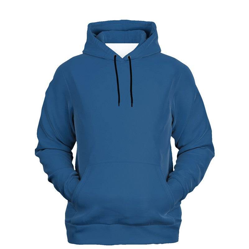 Medium-Dark Medium Blue Hoodie (IB3-ME-MD) - Ghost Front