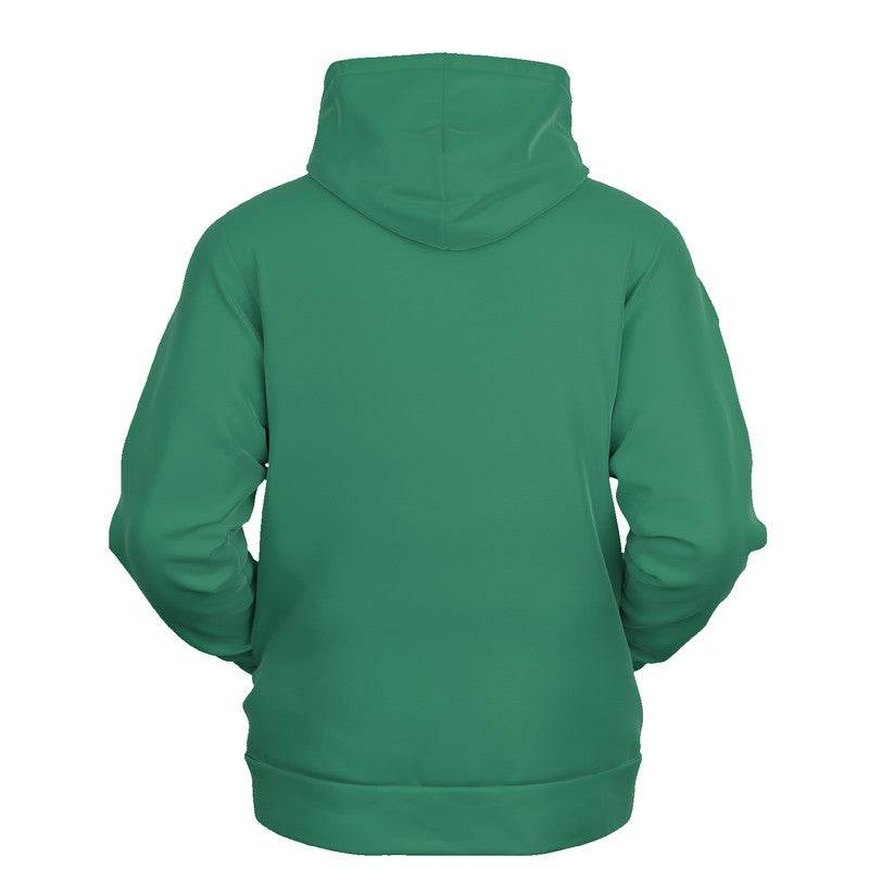 Medium-Dark Medium Green Hoodie (BGG2-ME-MD) - Ghost Back