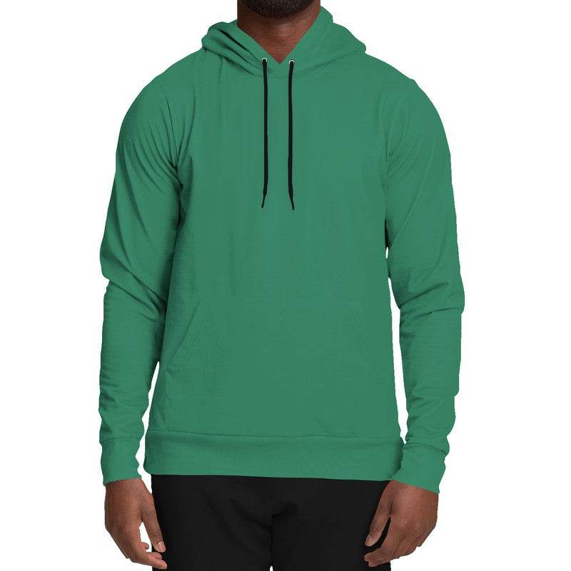 Medium-Dark Medium Green Hoodie (BGG2-ME-MD) - Man Front