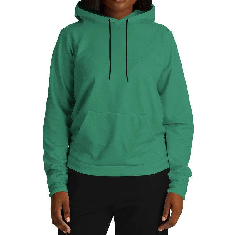 Medium-Dark Medium Green Hoodie (BGG2-ME-MD) - Woman Front