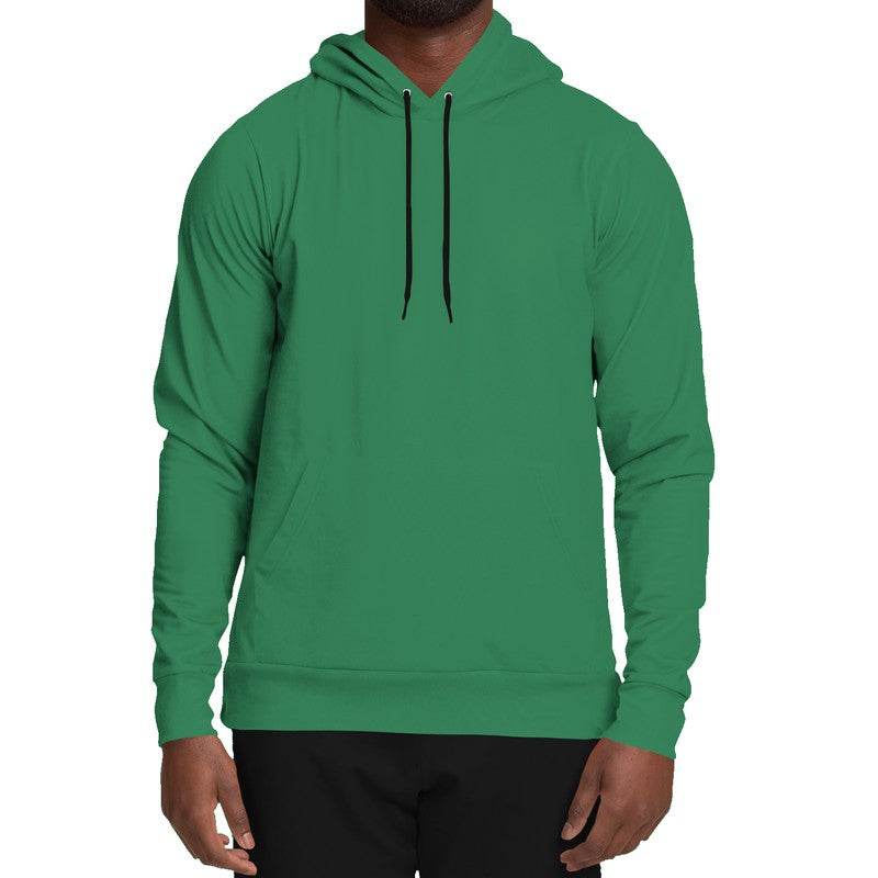 Medium-Dark Medium Green Hoodie (BGG3-ME-MD) - Man Front