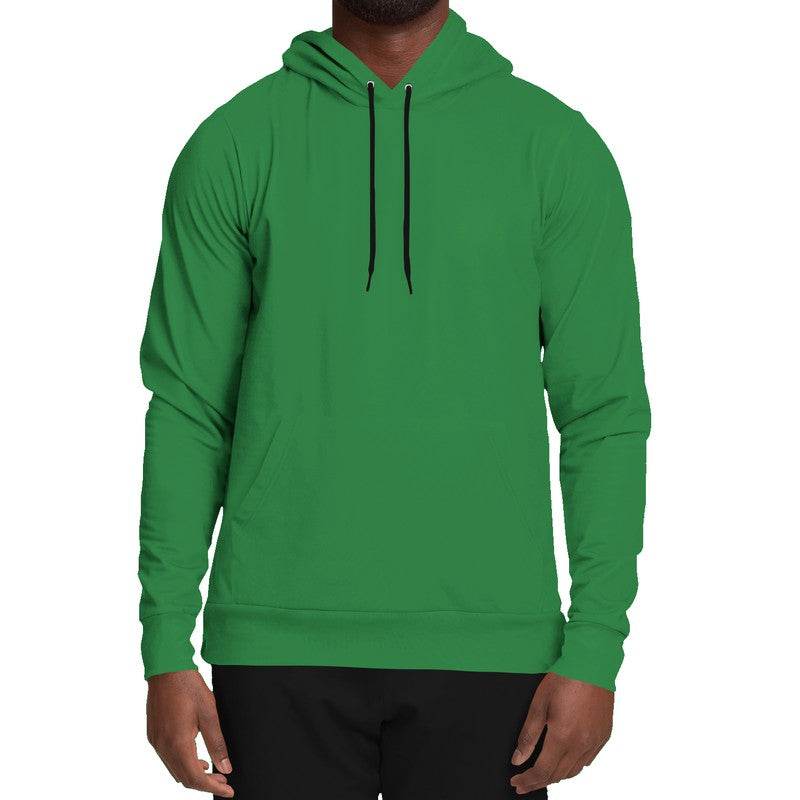 Medium-Dark Medium Green Hoodie (G-ME-MD) - Man Front