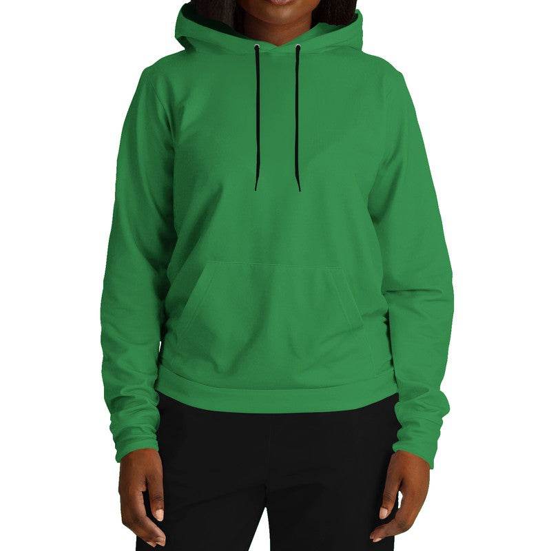 Medium-Dark Medium Green Hoodie (G-ME-MD) - Woman Front