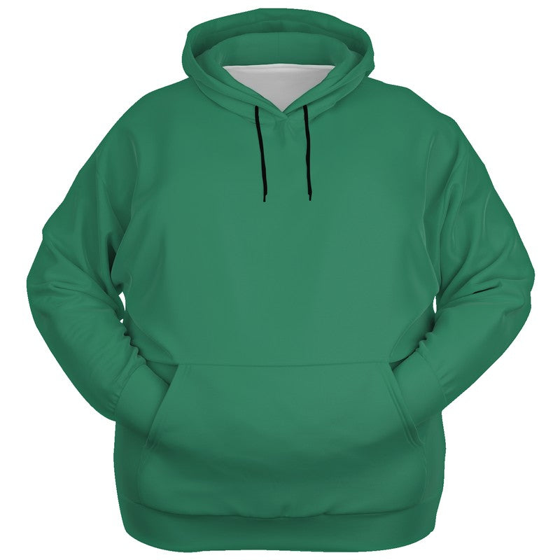 Medium-Dark Medium Green Hoodie PLUS (BGG2-ME-MD) - Ghost Front PLUS