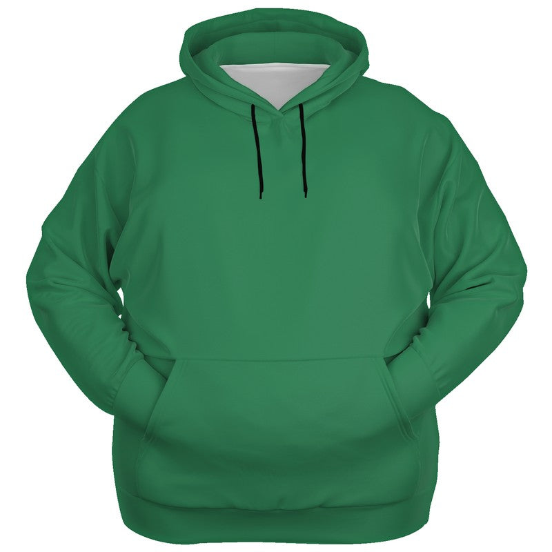 Medium-Dark Medium Green Hoodie PLUS (BGG3-ME-MD) - Ghost Front PLUS
