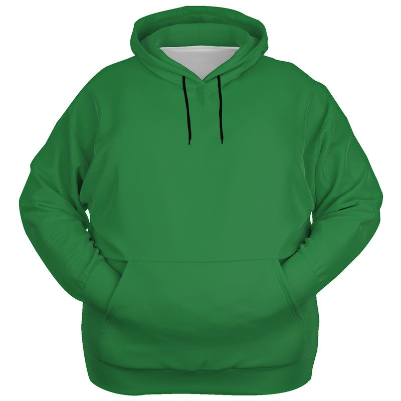 Medium-Dark Medium Green Hoodie PLUS (G-ME-MD) - Ghost Front PLUS