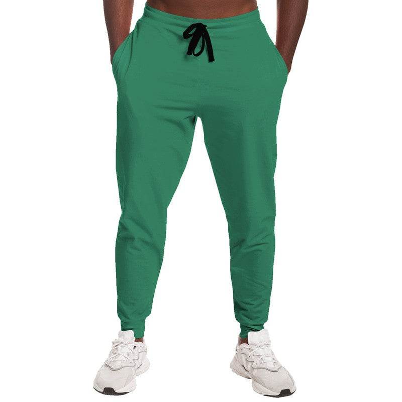 Medium-Dark Medium Green Joggers (BGG2-ME-MD) - Man Front