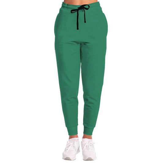 Medium-Dark Medium Green Joggers (BGG2-ME-MD) - Woman Front