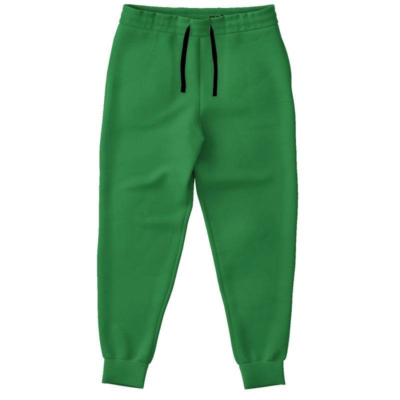 Medium-Dark Medium Green Joggers (G-ME-MD) - Front