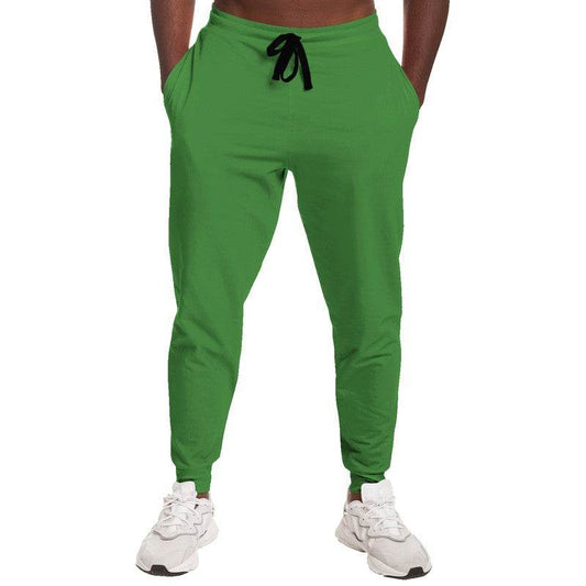 Medium-Dark Medium Green Joggers (GL1-ME-MD) - Man Front