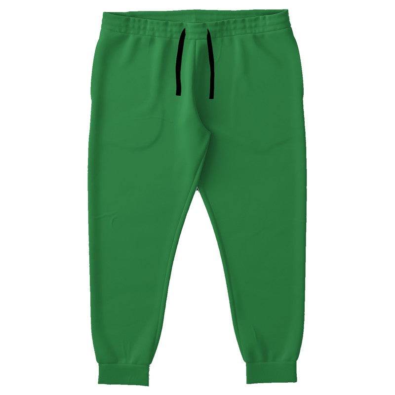 Medium-Dark Medium Green Joggers PLUS (G-ME-MD) - Front PLUS