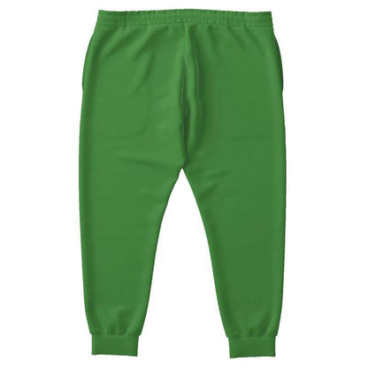 Medium-Dark Medium Green Joggers PLUS (GL1-ME-MD) - Back PLUS