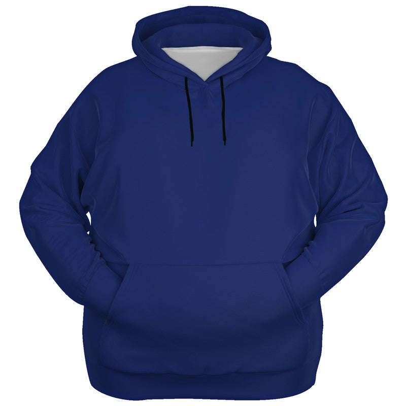 Medium-Dark Medium Indigo Hoodie PLUS (I-ME-MD) - Ghost Front PLUS
