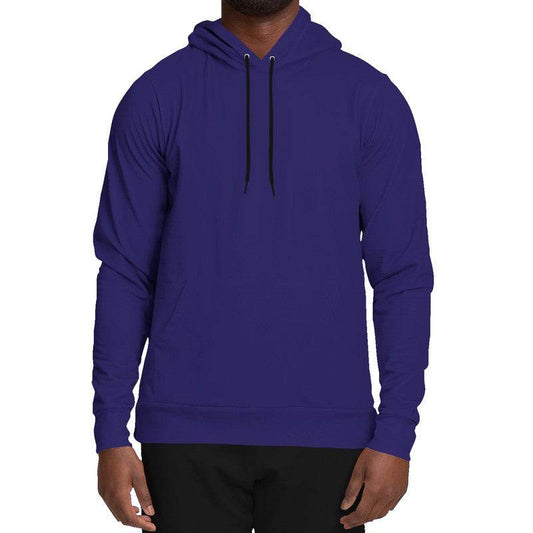 Medium-Dark Medium Indigo Hoodie (PUI2-ME-MD) - Man Front