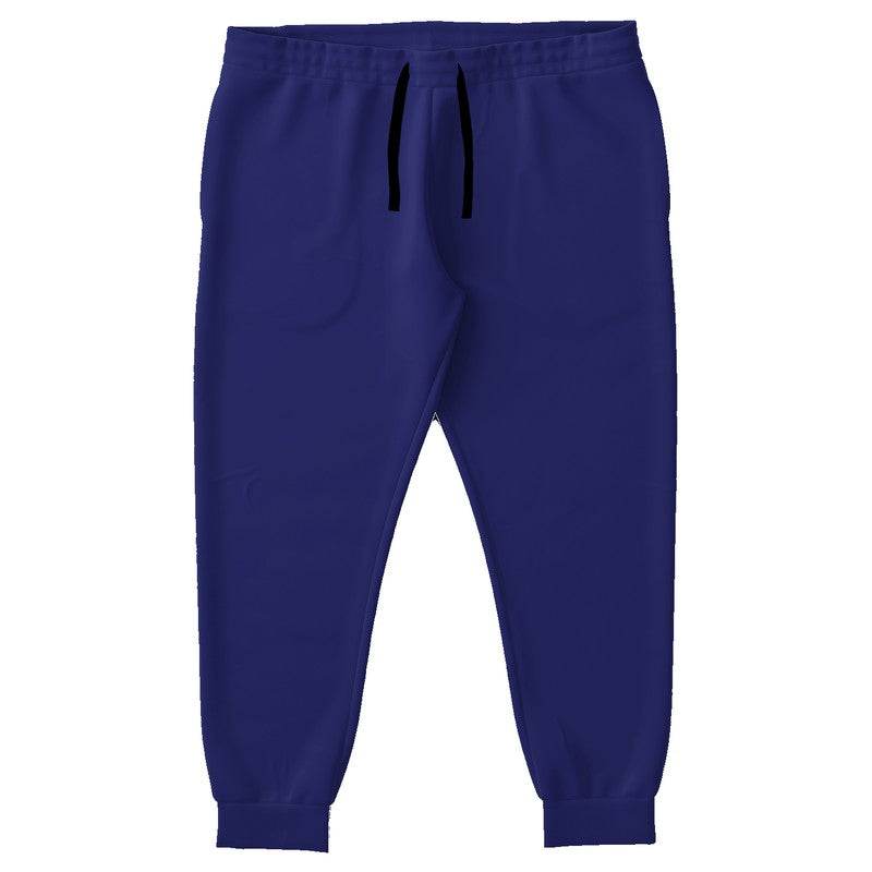 Medium-Dark Medium Indigo Joggers PLUS (PUI3-ME-MD) - Front PLUS