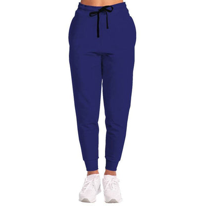 Medium-Dark Medium Indigo Joggers (PUI3-ME-MD) - Woman Front