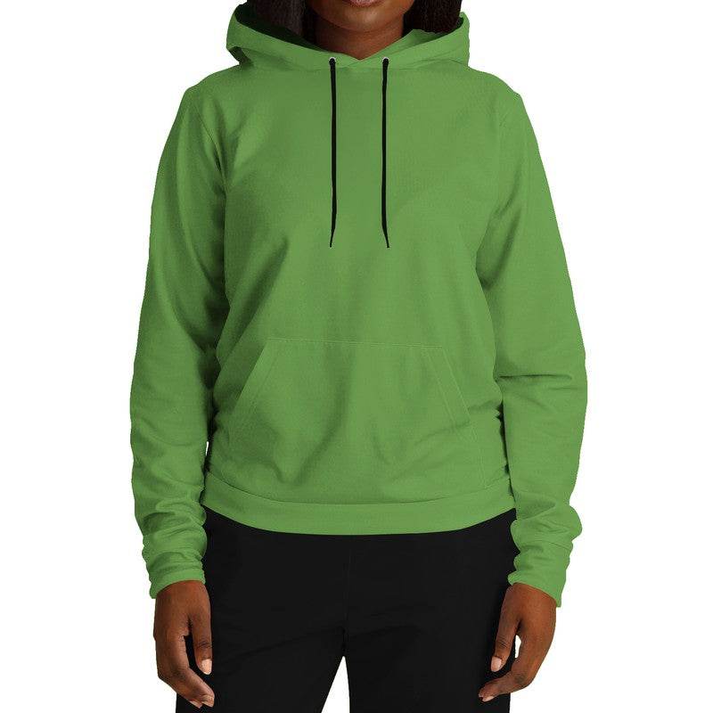Medium-Dark Medium Lime Hoodie (GL2-ME-MD) - Woman Front
