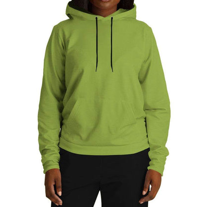 Medium-Dark Medium Lime Hoodie (L-ME-MD) - Woman Front