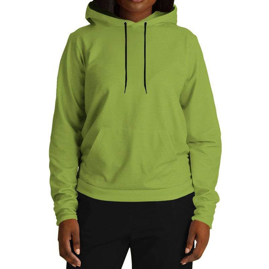 Medium-Dark Medium Lime Hoodie (L-ME-MD) - Woman Front