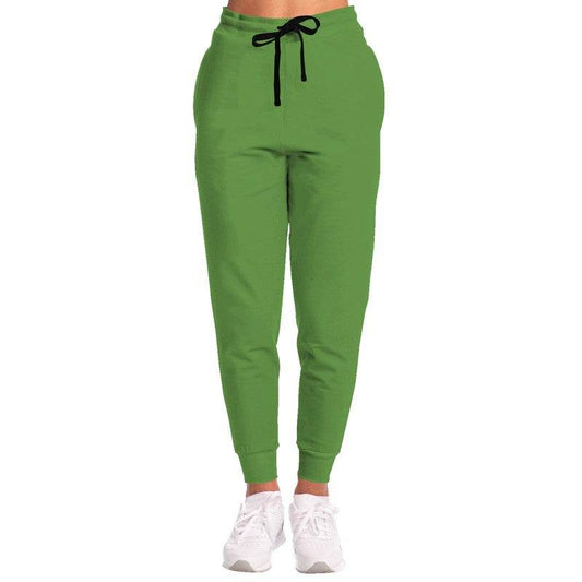 Medium-Dark Medium Lime Joggers (GL2-ME-MD) - Woman Front