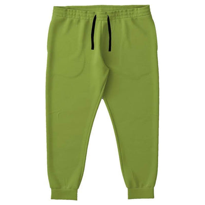 Medium-Dark Medium Lime Joggers PLUS (L-ME-MD) - Front PLUS