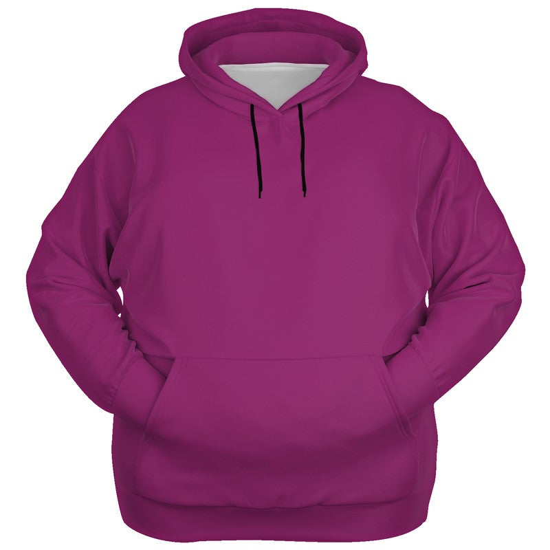 Medium-Dark Medium Magenta Hoodie PLUS (PIM2-ME-MD) - Ghost Front PLUS