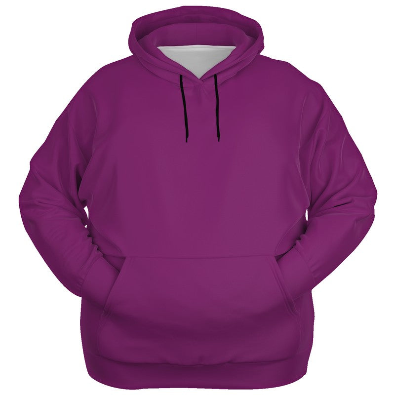 Medium-Dark Medium Magenta Hoodie PLUS (PIM3-ME-MD) - Ghost Front PLUS