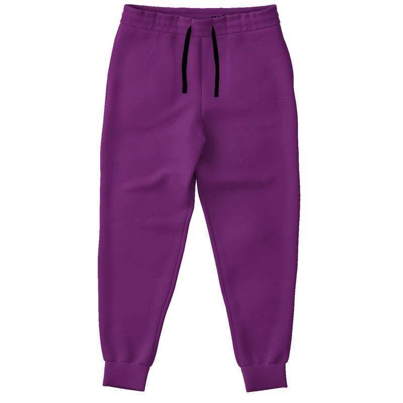 Medium-Dark Medium Magenta Joggers (M-ME-MD) - Front