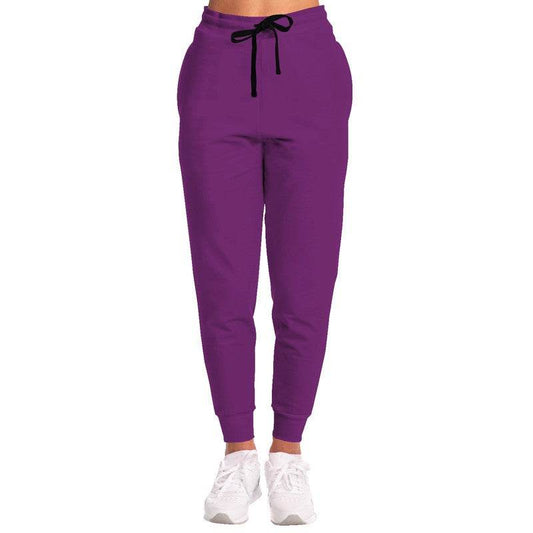 Medium-Dark Medium Magenta Joggers (M-ME-MD) - Woman Front