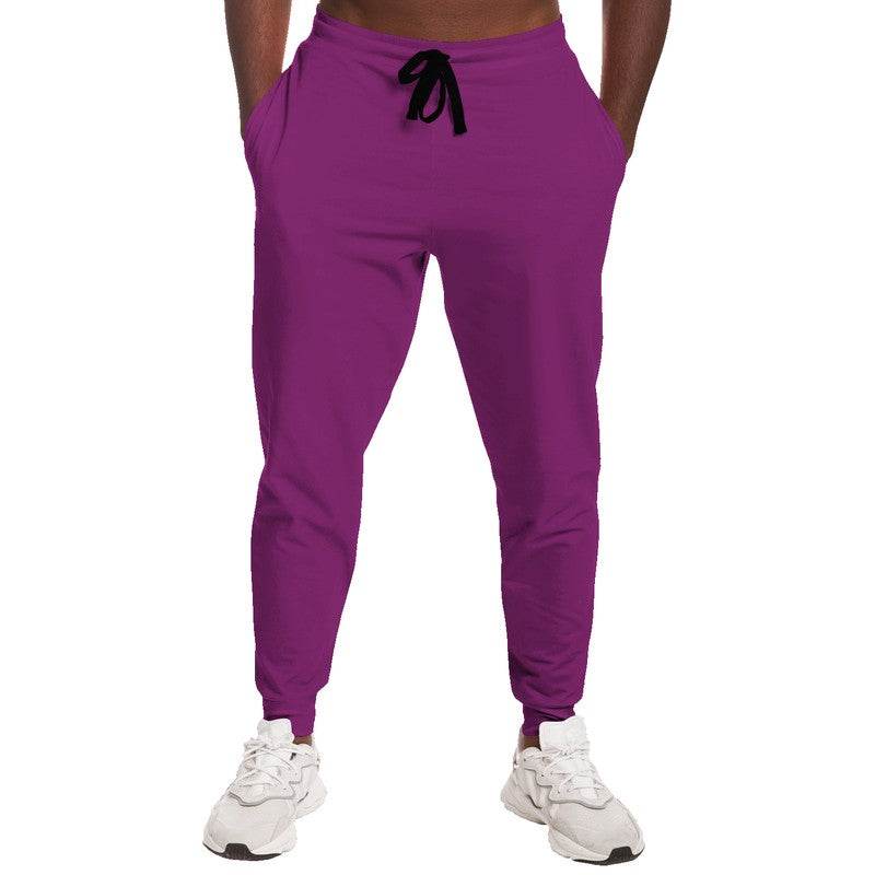 Medium-Dark Medium Magenta Joggers (PIM3-ME-MD) - Man Front