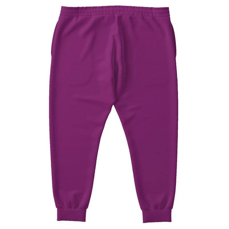 Medium-Dark Medium Magenta Joggers PLUS (PIM3-ME-MD) - Back PLUS