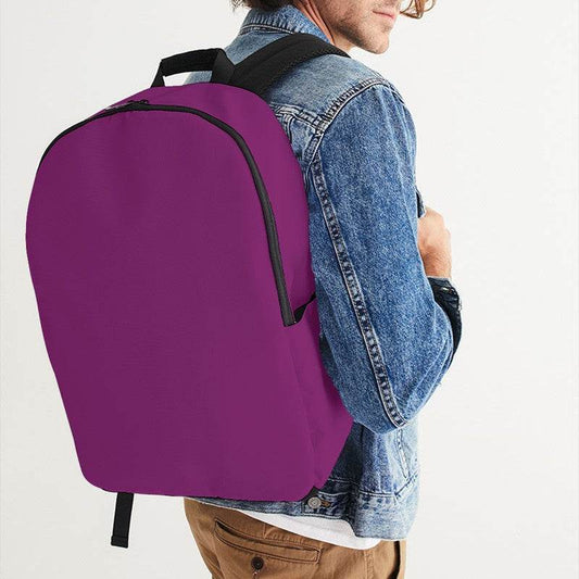 Medium-Dark Medium Magenta Waterproof Backpack (PIM3-ME-MD) - Man CloseUp