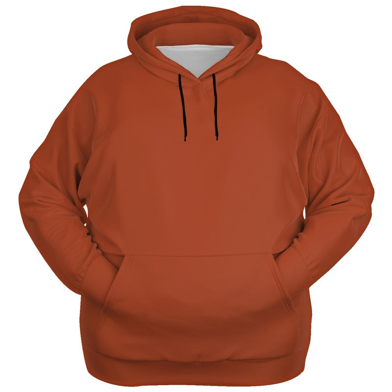 Medium-Dark Medium Orange Hoodie PLUS (OR3-ME-MD) - Ghost Front PLUS