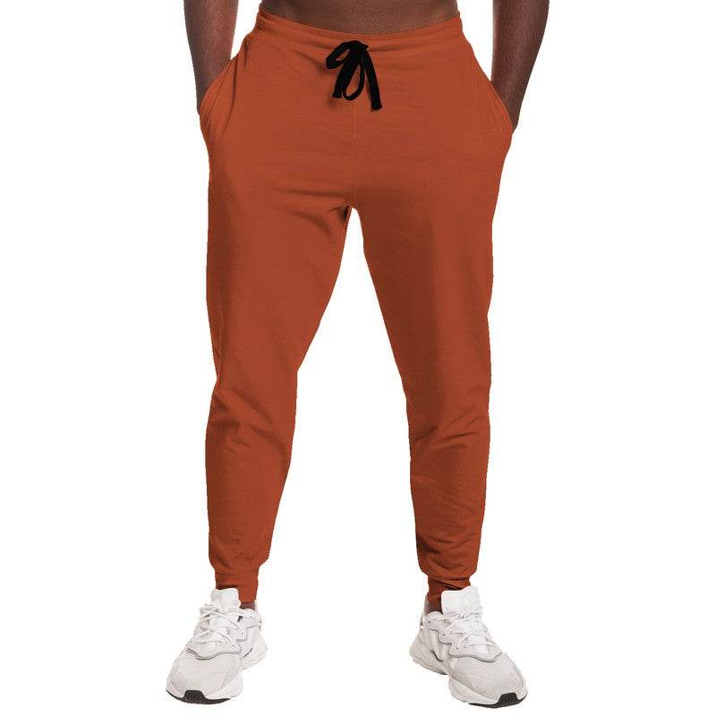 Medium-Dark Medium Orange Joggers (OR3-ME-MD) - Man Front