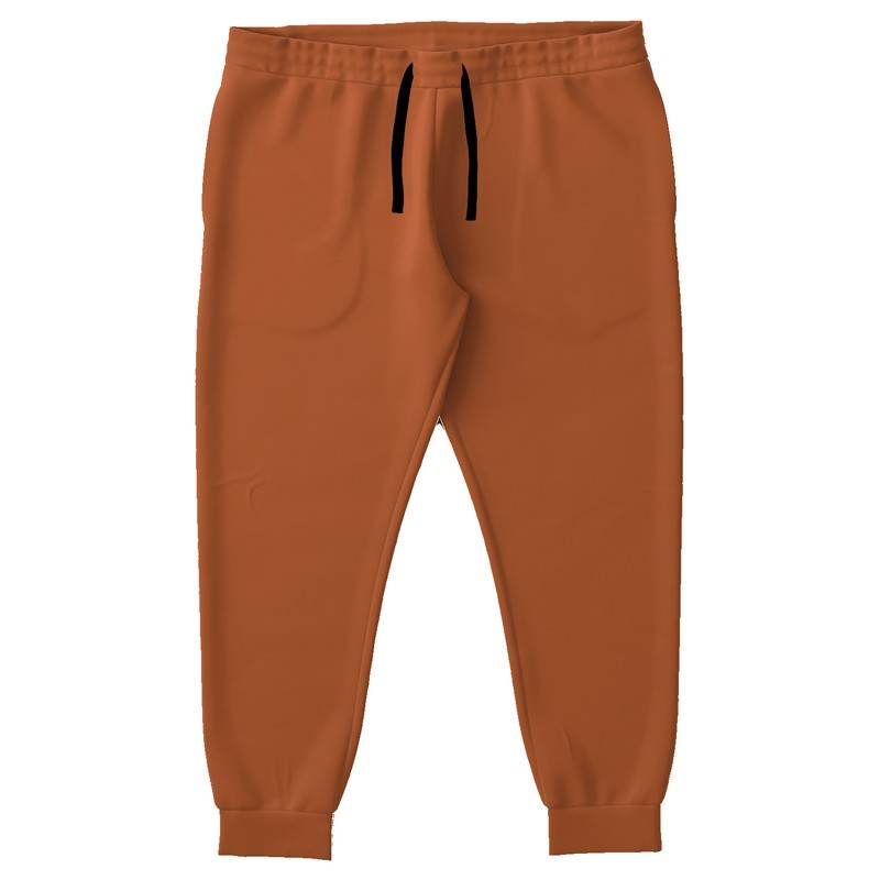 Medium-Dark Medium Orange Joggers PLUS (OR2-ME-MD) - Front PLUS