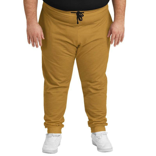 Medium-Dark Medium Orange Joggers PLUS (YO2-ME-MD) - Man Front PLUS