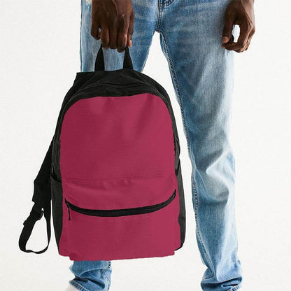 Medium-Dark Medium Pink Canvas Backpack (RPI3-ME-MD) - Man Holding