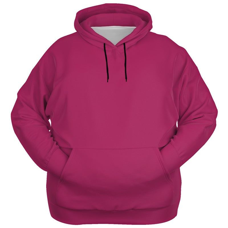 Medium-Dark Medium Pink Hoodie PLUS (PI-ME-MD) - Ghost Front PLUS