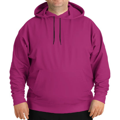 Medium-Dark Medium Pink Hoodie PLUS (PIM1-ME-MD) - Man Front PLUS