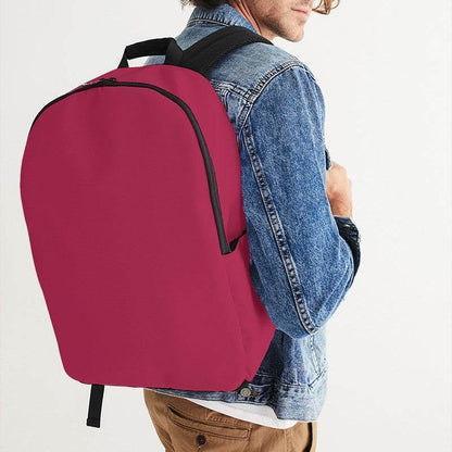 Medium-Dark Medium Pink Waterproof Backpack (RPI3-ME-MD) - Man CloseUp