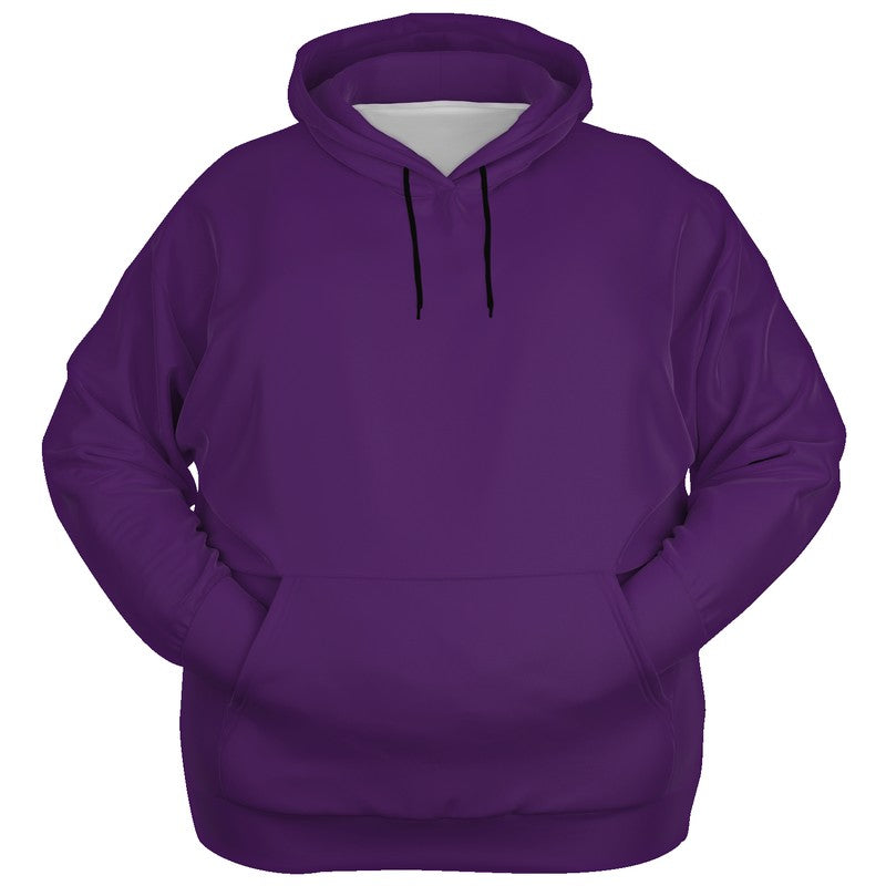 Medium-Dark Medium Purple Hoodie PLUS (MPU2-ME-MD) - Ghost Front PLUS