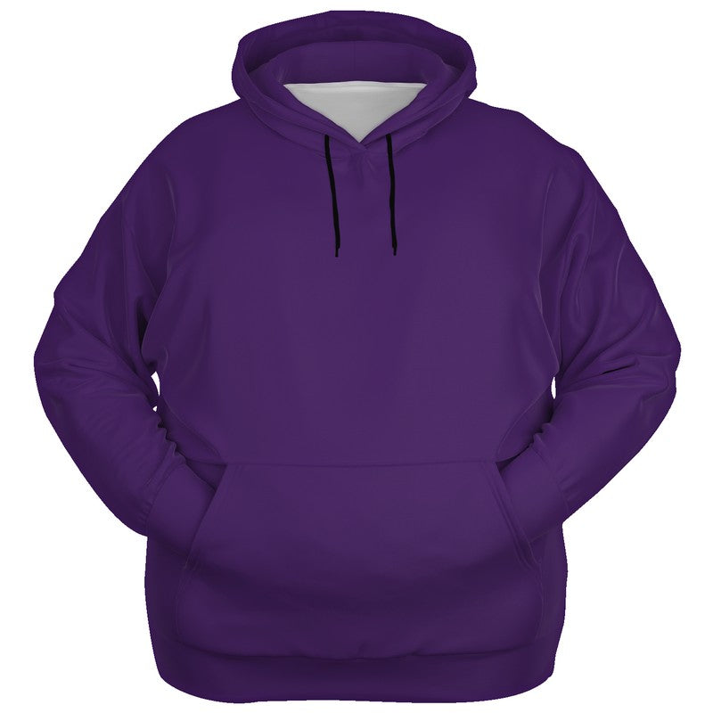 Medium-Dark Medium Purple Hoodie PLUS (MPU3-ME-MD) - Ghost Front PLUS